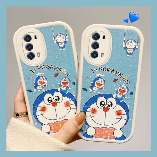 适用于vivoiqooZ5手机壳日韩viv0iQ00Z5摄像头全包iqooz5防摔viv0可爱vivo1qooz5卡通叮当猫qiooz5情侣男女款