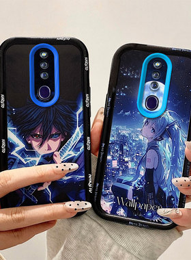 二次元适用OPPOF11手机壳索隆路飞F11Pro新款F17Pro动漫创意全包边防摔硅胶磨砂壳