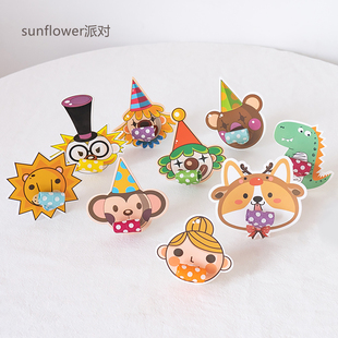 生日派对吹吹卷吹龙 儿童创意卡通哨子 男孩女孩趴体助兴口哨喇叭