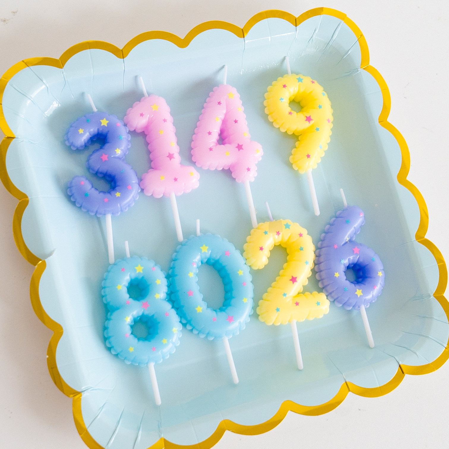 彩色数字蜡烛生日蛋糕蜡烛男孩女孩周岁星星波浪甜品台派对装饰品,节庆用品/礼品,蜡烛,淘宝优惠券,粉丝福利购,淘宝优惠卷