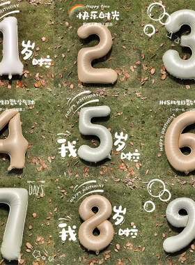 32寸40寸铝膜数字气球