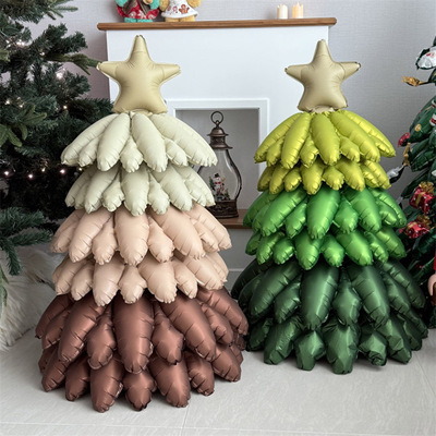 新款莫兰迪色系圣诞树