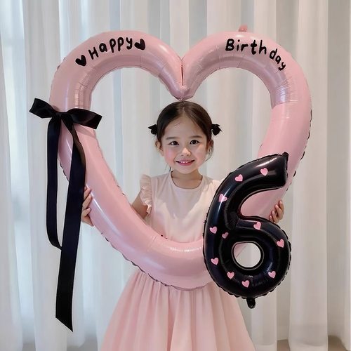 s镂空40寸大爱心铝膜气球