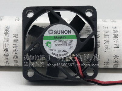 原装SUNON建准 5V 0.7W 4cm 4010 KDE0504PFV2 超静音USB散热风扇
