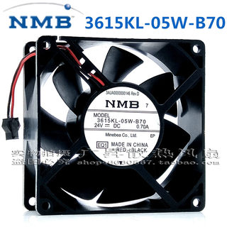 NMB 3615KL-05W-B70 24V 0.70A 9cm ABB变频器专用风扇ACS510/550