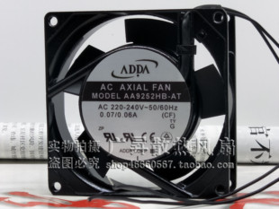 9CM 0.07A 机柜电源 协喜ADDA 220V 散热风扇AA9252HB 9225