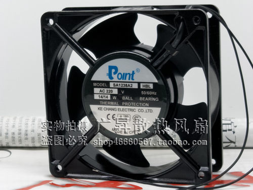 原装POINT风机SA1238A2HBL/HSL 12CM 220V 14W 机箱风机 散热风扇