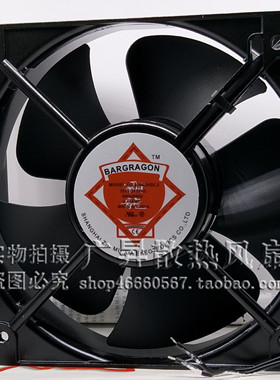 原装风机 BARGRAGON BG20060HBL2 220V 0.45A 20cm大风量风机风扇