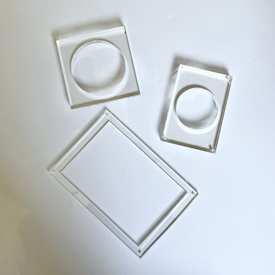 乘梦电波绽放亚克力夹层配件