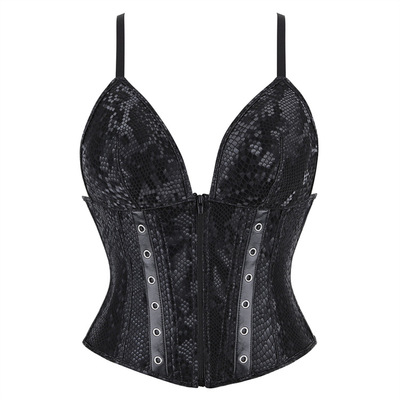 性感宫廷束腰拉链塑身衣corset