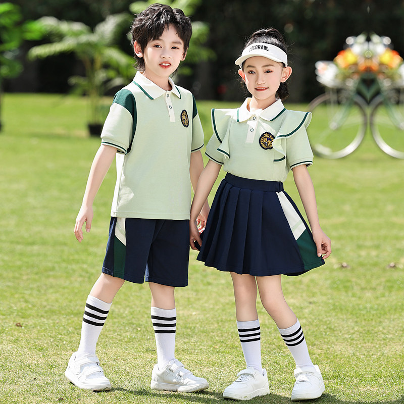幼儿园园服夏季大班毕业照服装