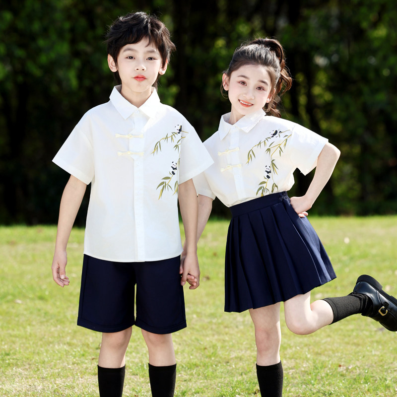 六一儿童节演出服合唱班服国学汉服新中式幼儿园园服毕业照演出服
