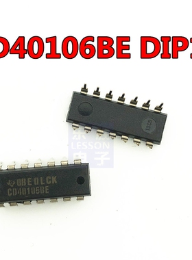 CD40106BE CD40106/HCF40106 六施密特触发器 DIP-14 进口原装