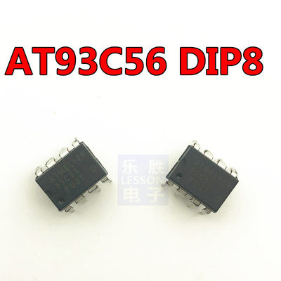 AT93C56 93C56-10PU-2.7 DIP8 EEPROM存储芯片