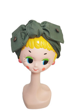 大样子发带  袖子款  军绿色发饰 发箍PF51贰