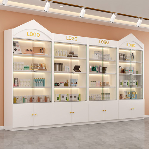 展示柜产品陈列柜化妆礼品柜组合
