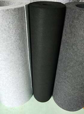 包邮羊毛毡条灰色背胶毛毡工业毛毡块汽车隔音毛毡背景布1 2 3 4