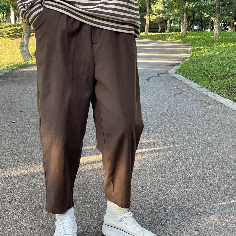 春秋外裤宽松显瘦宽松裤子