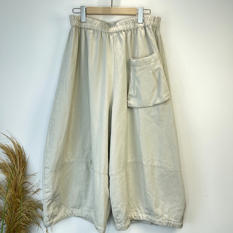2026春季新款松紧腰宽松简约舒适时尚休闲裤女亚麻阔腿裤,女装/女士精品,休闲裤,淘宝优惠券,粉丝福利购,淘宝优惠卷