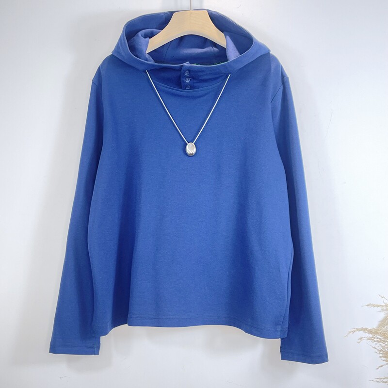 通勤风连帽卫衣女宽松长袖撞色百搭休闲上衣时尚戴帽打底卫衣