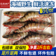 野生对虾鲜活黑虎虾 新鲜海捕大虾青岛水产海鲜九节虾大斑节虾 包邮