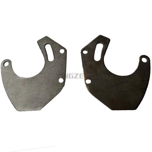 自制四轮电动沙滩车卡丁车配件差速后桥半轴固定支架 焊接片连接