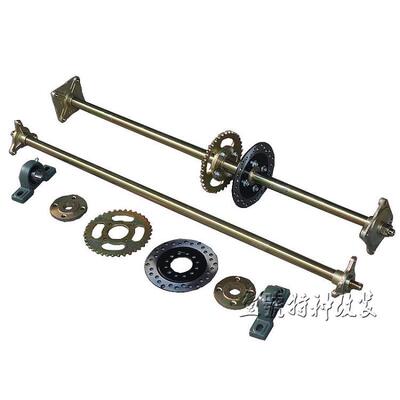 改装四轮卡丁车后轴后桥一米