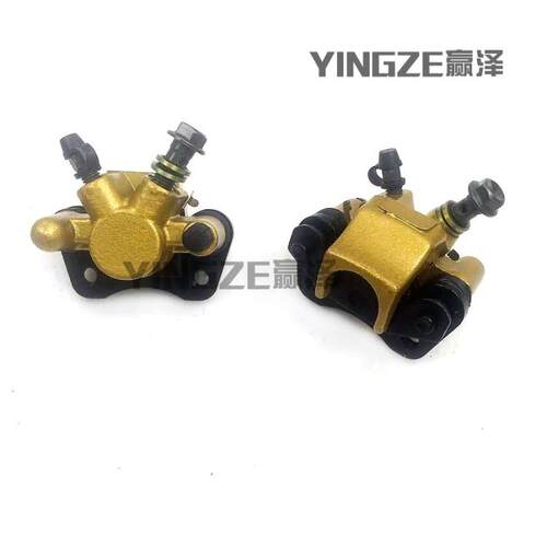 四轮下泵改装110cc卡钳前刹车