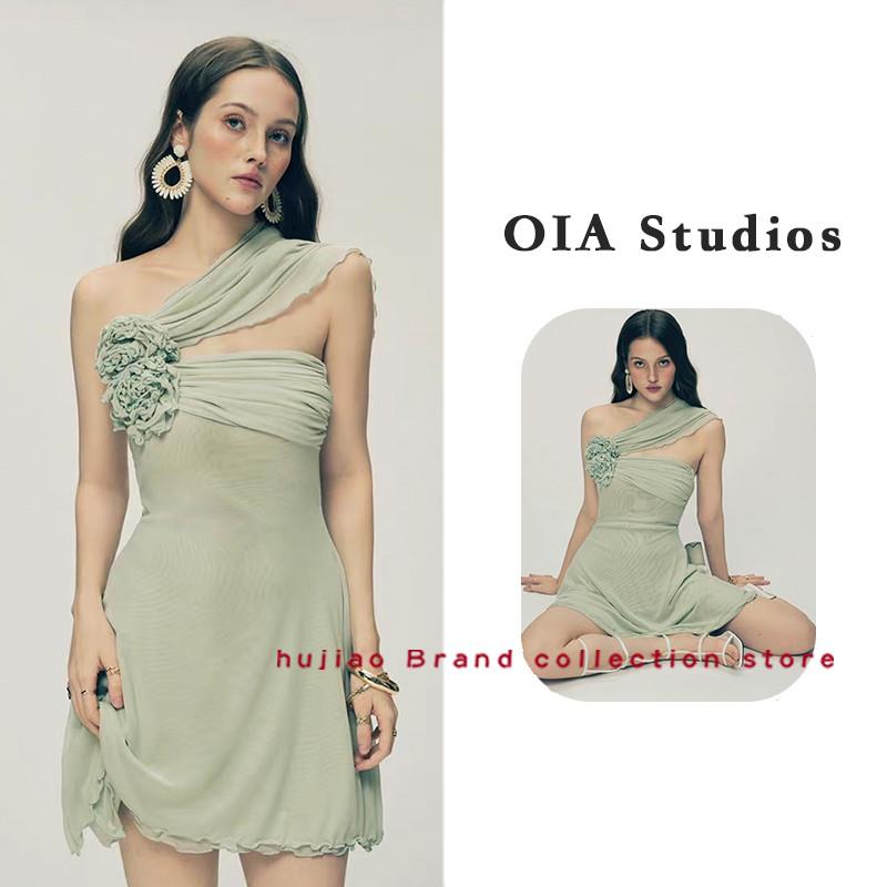 煳椒正品 OIA 越南小众设计小清新闺房风抹胸修身洋装