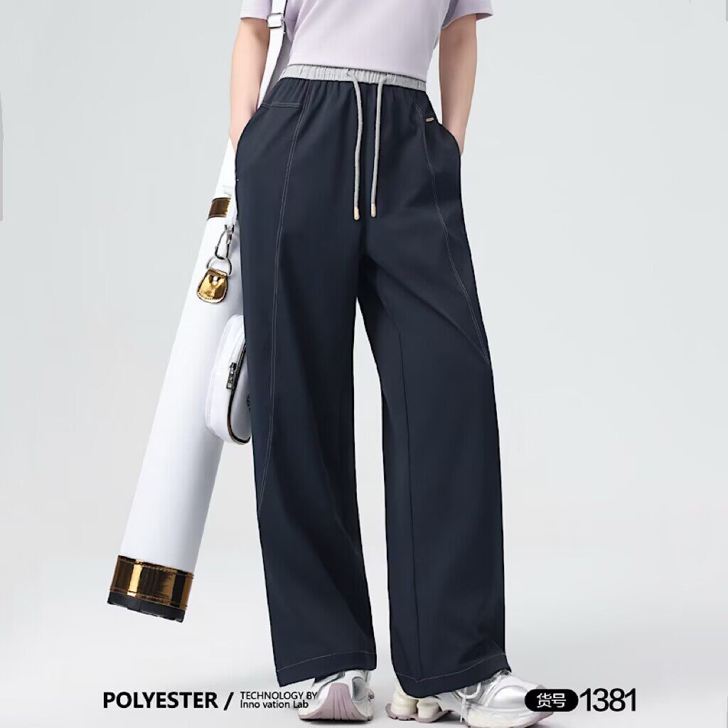 咖啡裤女裤2026春夏新款