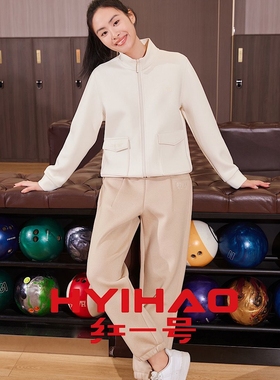 红一号女外套秋季新款运动立领工装夹克衫百搭保暖休闲上衣H23509