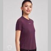 T恤女25T622夏季 新款 圆领莫代尔棉半袖 冰川时代短袖 打底衫 慢青春