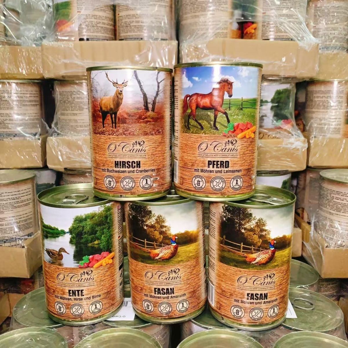 德国欧卡尼进口低脂易消化狗罐头