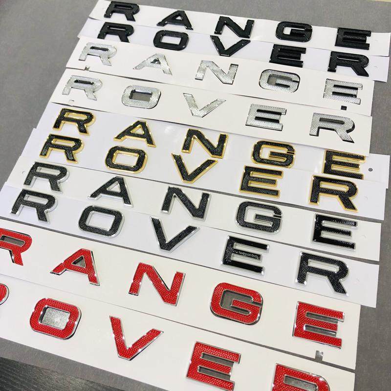 适用于路虎揽胜行政运动版SV巅峰改装RANGEROVER字母机盖车标尾标