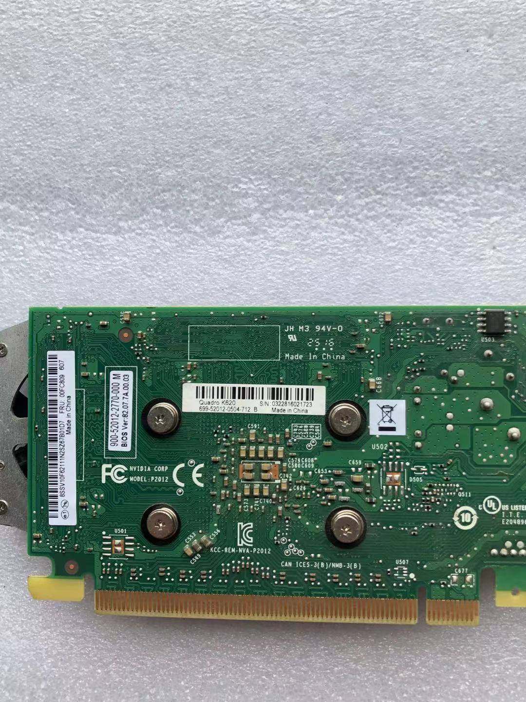 现货 丽台quadro k620 2g显卡 专业图形工作站显卡 专业设计显卡