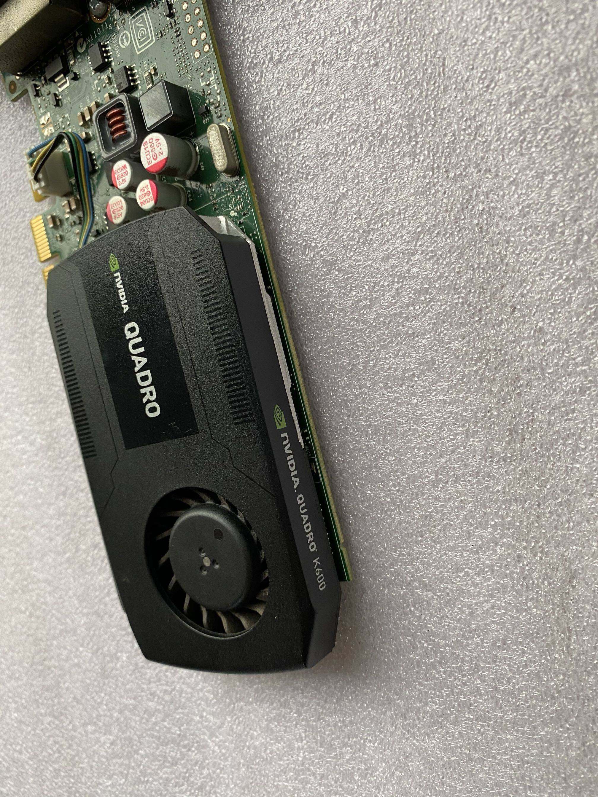 全新原装quadro k600 1gb专业工作站显卡cad图形设计动画视频编辑