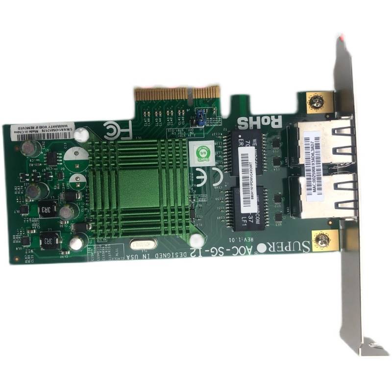 现货超微Super AOC-SG-i2 Intel 82575EB PCI-Ex4千兆网卡-封面