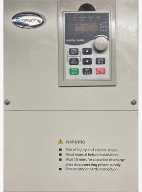 天正变频器，型号TGEV6-015G3，实物拍摄，功能包好，