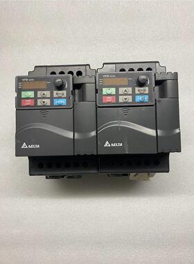 台达变频器，型号VFD015E21A，实物图拍摄，功能包。数