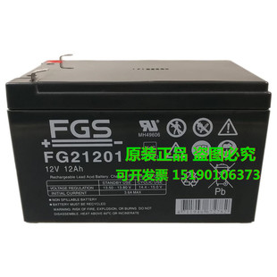 阀控式 丹麦 铅酸免维护电瓶 12V12AH FGS蓄电池FG21201