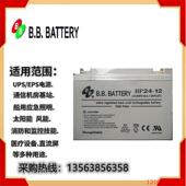 铅酸免维护UPS电源 12V24AH 台湾BB美美蓄电池BP24