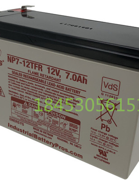 genesis蓄电池 NP7-12TFR 12V7AH 免维护铅酸 电瓶