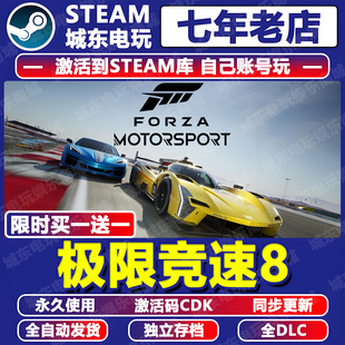 极限竞速8游戏Steam激活码CDK全DLC入库Forza Motorsport赛车运动