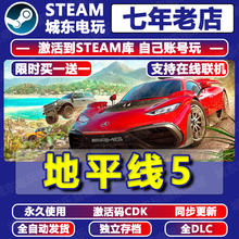 极限竞速地平线5游戏Steam激活码CDK永久入库全DLC在线联机包更新