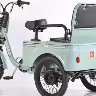 大安盛世百利达电动助力三轮车家用小型老年代步车轻便老人三轮车