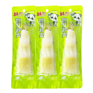 林野狼牙笋尖80g泡椒竹笋尖泡椒风味开袋即食休闲零食解馋小吃