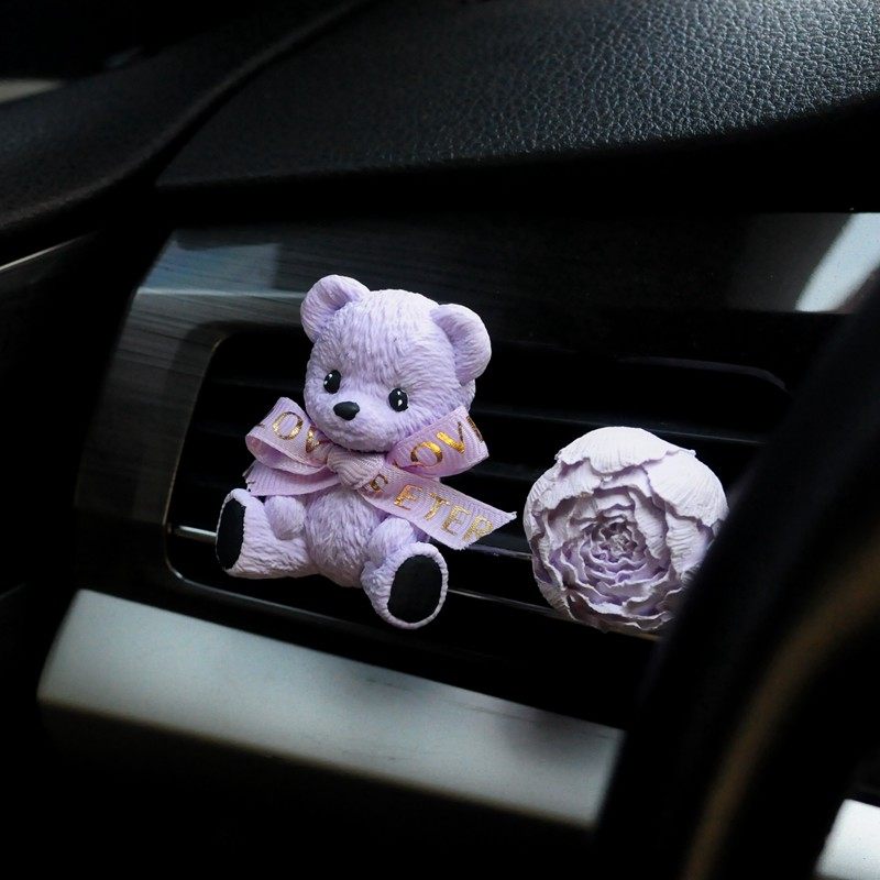 黄油小熊通用出风口装饰车载香薰扩香石车内可爱饰品香氛内饰摆件,汽车用品/电子/清洗/改装,汽车香水香薰,淘宝优惠券,粉丝福利购,淘宝优惠卷