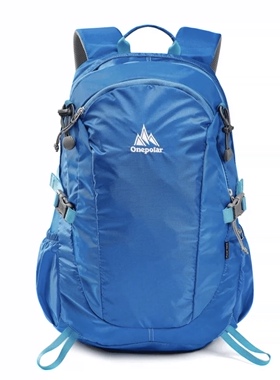 onepolar极地户外大容量登山包男女运动双肩包轻便背包25升通勤