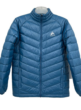 户外轻便防风保暖登山羽绒服