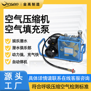 ET高压潜水空气自动压缩机正压式 JGX100 呼吸器螺杆空压机
